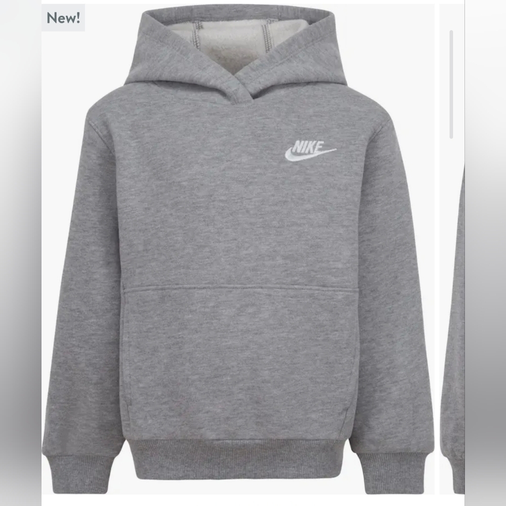Nike Heather Gray Pullover Hoodie